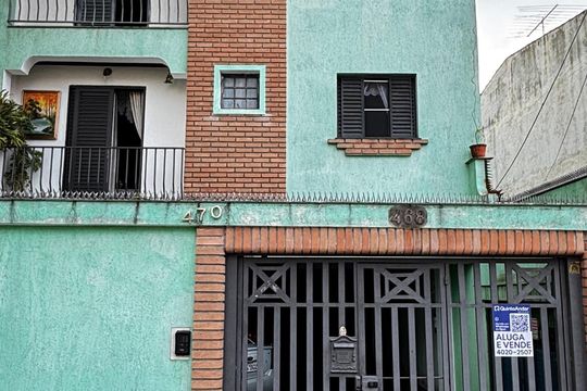 Fachada de apartamento à venda com 2 quartos, 47m² em Vila Alzira, Santo André
