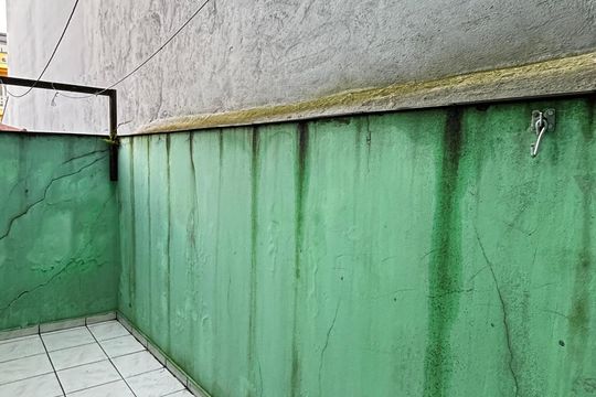 Quarto 1 Varanda de apartamento à venda com 2 quartos, 47m² em Vila Alzira, Santo André