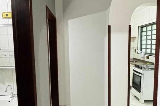 Corredor de apartamento à venda com 2 quartos, 47m² em Vila Alzira, Santo André