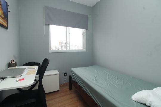 Quarto 1 de apartamento para alugar com 2 quartos, 34m² em Cambuci, São Paulo