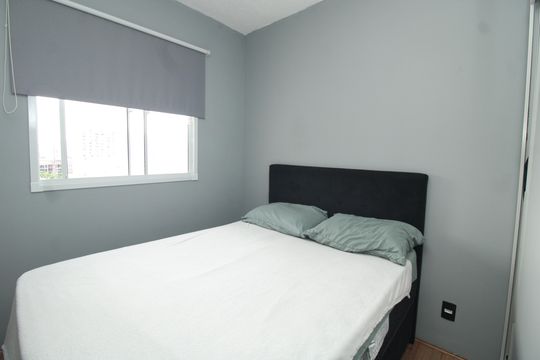 Quarto 2 de apartamento para alugar com 2 quartos, 34m² em Cambuci, São Paulo