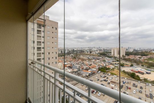 Varanda de apartamento à venda com 3 quartos, 67m² em Ponte Grande, Guarulhos