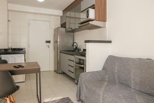 Sala de apartamento à venda com 2 quartos, 35m² em Barra Funda, São Paulo