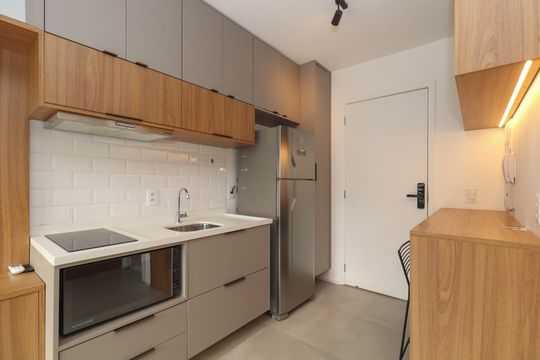 Studio de kitnet/studio para alugar com 1 quarto, 30m² em Pinheiros, São Paulo