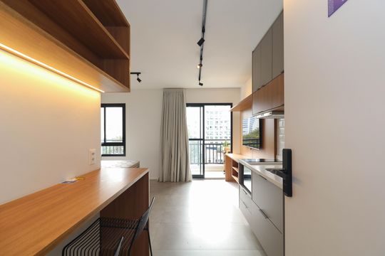 Studio de kitnet/studio para alugar com 1 quarto, 30m² em Pinheiros, São Paulo