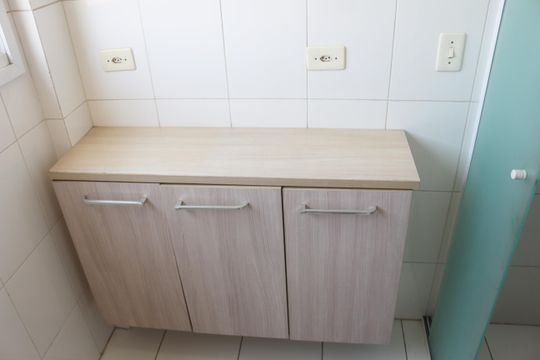 Área de Serviço de apartamento para alugar com 2 quartos, 67m² em Olímpico, São Caetano do Sul
