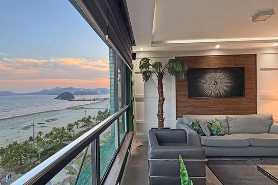 Apartamento para alugar com 3 quartos, 148m² em José Menino, Santos