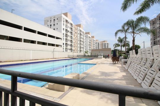 Área comum de apartamento para alugar com 2 quartos, 54m² em Anil, Rio de Janeiro