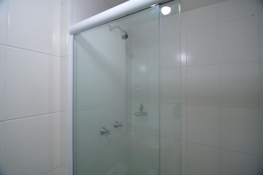 Banheiro Suíte de apartamento para alugar com 2 quartos, 58m² em Jardim Belo Horizonte, Campinas