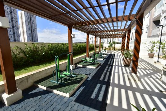 Área comum de apartamento para alugar com 2 quartos, 58m² em Jardim Belo Horizonte, Campinas