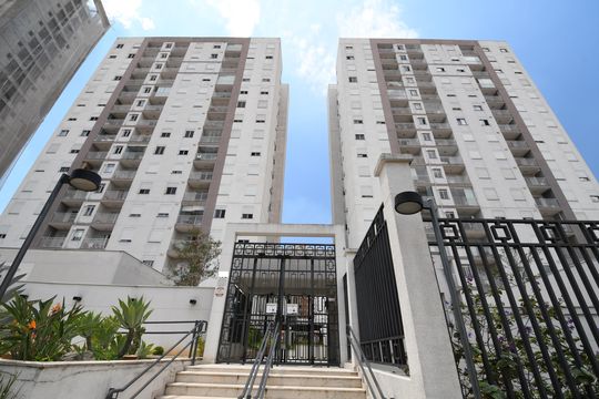 Fachada do Prédio de apartamento para alugar com 2 quartos, 58m² em Jardim Belo Horizonte, Campinas