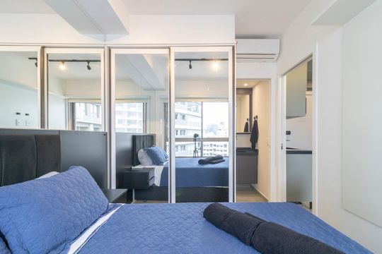 Suíte de apartamento à venda com 1 quarto, 30m² em Vila Nova Conceição, São Paulo