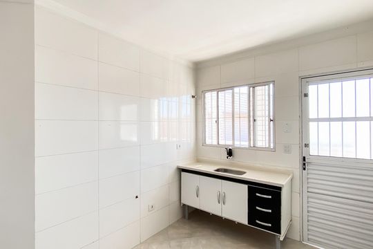 Sala/cozinha de apartamento para alugar com 1 quarto, 35m² em Vila Silvia, São Paulo