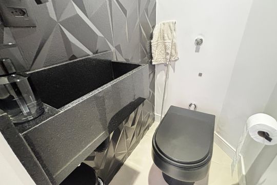 Lavabo de casa à venda com 2 quartos, 113m² em Campestre, Santo André
