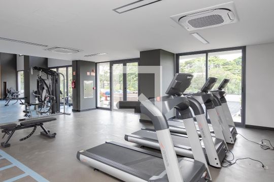 Área comum de apartamento para alugar com 1 quarto, 33m² em Santo Amaro, São Paulo
