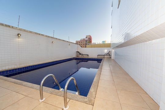 Área comum - Piscina de apartamento à venda com 4 quartos, 140m² em Buritis, Belo Horizonte
