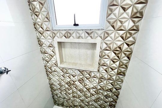 Banheiro de apartamento à venda com 2 quartos, 72m² em Parada Inglesa, São Paulo