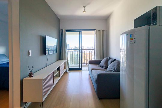 Kitnet/Studio à venda com 1 quarto, 33m² em Santo Amaro, São Paulo