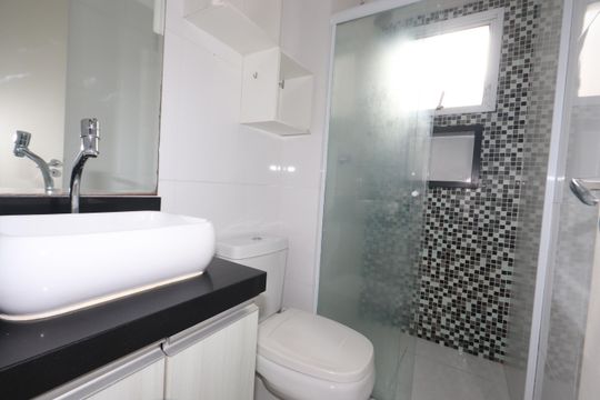 Banheiro de apartamento para alugar com 2 quartos, 55m² em Vila Formosa, São Paulo