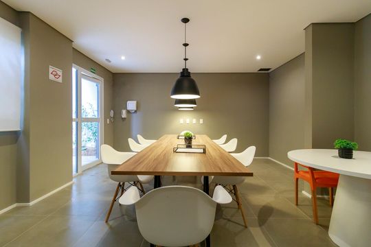 Área Comum de apartamento à venda com 1 quarto, 28m² em Jardim Caravelas, São Paulo