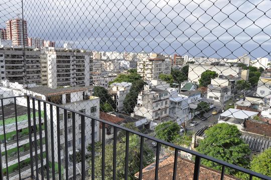 Varanda Suíte de apartamento para alugar com 3 quartos, 79m² em Méier, Rio de Janeiro
