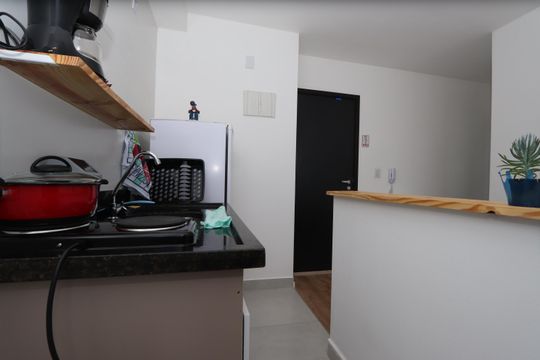 Cozinha de apartamento para alugar com 1 quarto, 30m² em Vila Formosa, São Paulo