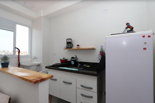 Cozinha de apartamento para alugar com 1 quarto, 30m² em Vila Formosa, São Paulo
