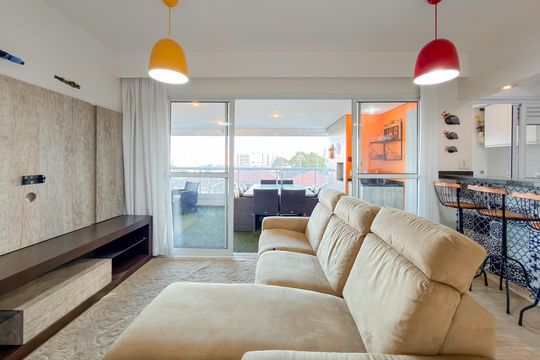 Sala de apartamento à venda com 3 quartos, 107m² em Cambuci, São Paulo