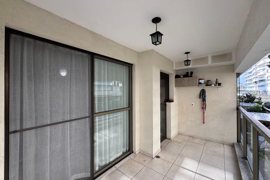 Varanda de apartamento para alugar com 3 quartos, 85m² em Recreio dos Bandeirantes, Rio de Janeiro