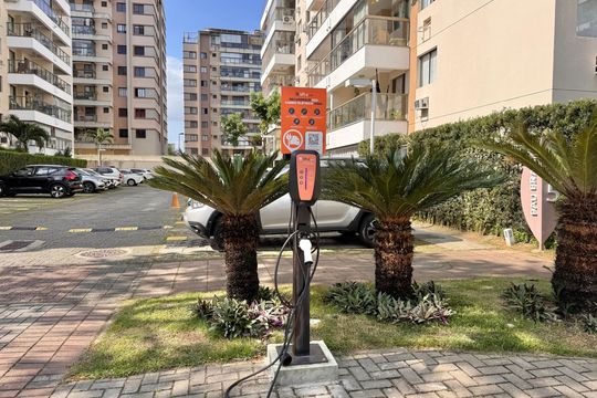 Área comum de apartamento para alugar com 3 quartos, 85m² em Recreio dos Bandeirantes, Rio de Janeiro