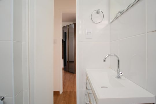 Banheiro de apartamento à venda com 2 quartos, 53m² em Tatuapé, São Paulo