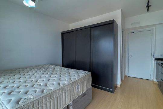 Studio de kitnet/studio para alugar com 1 quarto, 27m² em Santo Amaro, São Paulo