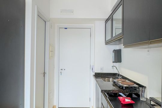 Studio de kitnet/studio para alugar com 1 quarto, 27m² em Santo Amaro, São Paulo