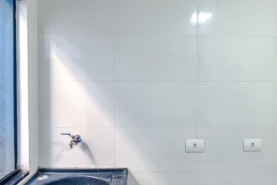 Cozinha e Área de Serviço de apartamento para alugar com 2 quartos, 45m² em Cidade Mãe do Céu, São Paulo