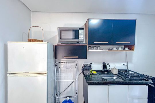 Cozinha - Armários de apartamento para alugar com 2 quartos, 45m² em Cidade Mãe do Céu, São Paulo