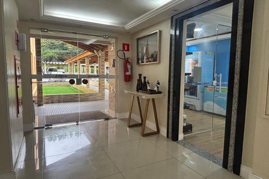 Área comum -Hall de entrada  de apartamento à venda com 2 quartos, 56m² em Santa Terezinha, São Bernardo do Campo