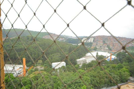 Sala -vista  de apartamento à venda com 2 quartos, 56m² em Santa Terezinha, São Bernardo do Campo