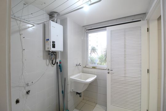 Área de Serviço de apartamento à venda com 4 quartos, 148m² em Barra Olímpica, Rio de Janeiro
