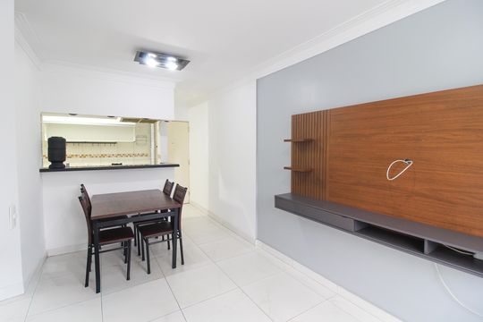 Sala de apartamento para alugar com 2 quartos, 49m² em Jardim Boa Vista (zona Oeste), São Paulo
