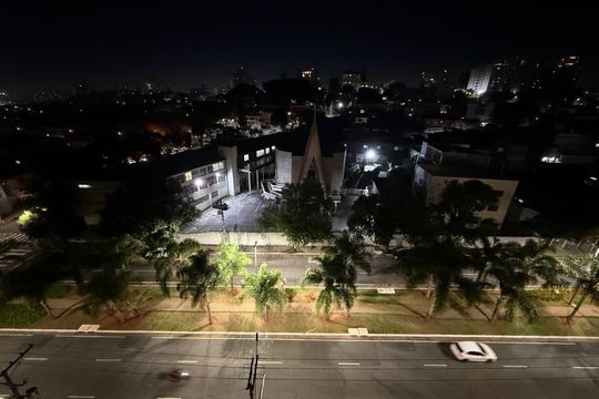 Vista da Varanda de kitnet/studio para alugar com 1 quarto, 43m² em Boa Vista, São Caetano do Sul