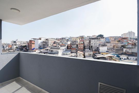 Varanda da Sala/Cozinha de apartamento à venda com 2 quartos, 43m² em Imirim, São Paulo