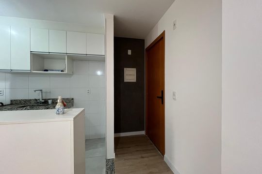Cozinha de apartamento para alugar com 2 quartos, 43m² em Jardim Iris, São Paulo