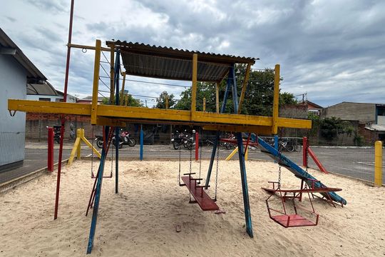 Área comum - Playground de apartamento à venda com 2 quartos, 48m² em Canudos, Novo Hamburgo