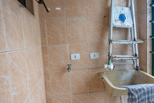 Área de serviço  de apartamento para alugar com 2 quartos, 66m² em Conceição, Diadema