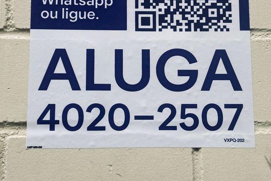 Placa   de apartamento para alugar com 2 quartos, 66m² em Conceição, Diadema