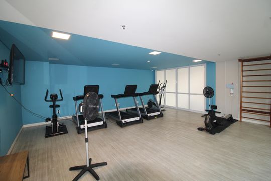 Área comum de apartamento para alugar com 1 quarto, 45m² em Santana, São Paulo