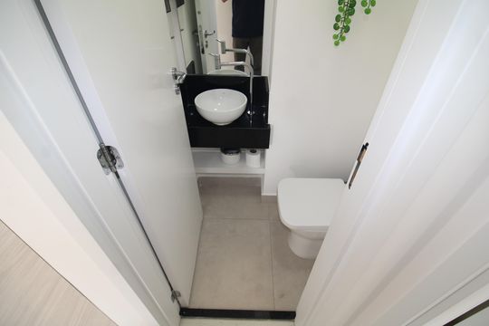 Banheiro Suíte de apartamento para alugar com 1 quarto, 45m² em Santana, São Paulo