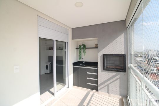 Varanda de apartamento para alugar com 1 quarto, 45m² em Santana, São Paulo