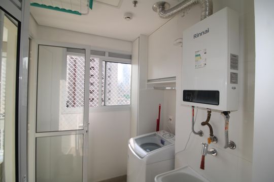 Área de Serviço de apartamento para alugar com 1 quarto, 45m² em Santana, São Paulo