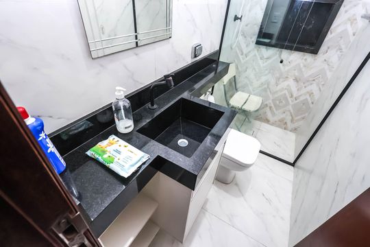 Banheiro de apartamento à venda com 2 quartos, 69m² em Ipiranga, São Paulo